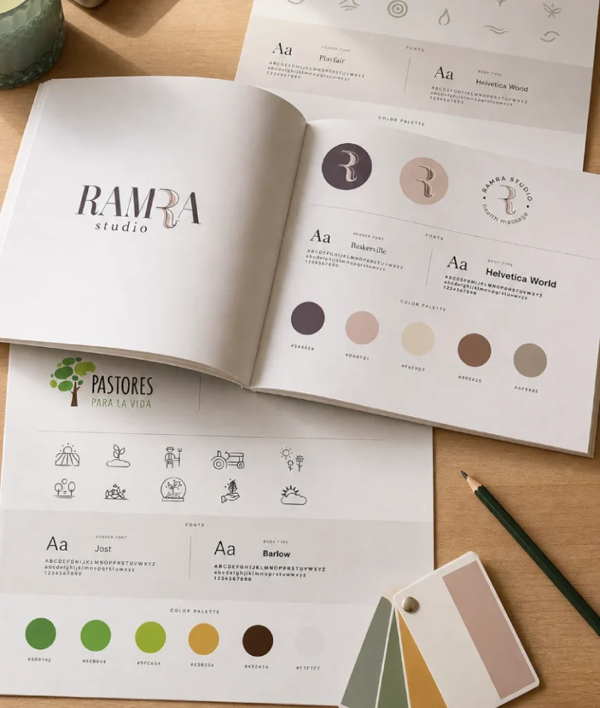 Guías de identidad visual para pequeños emprendedores