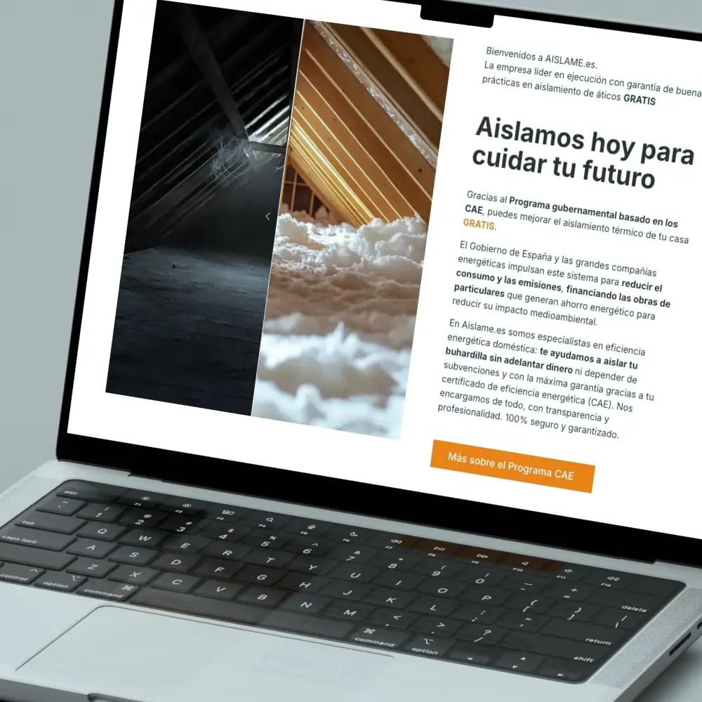 Aislame / Web design