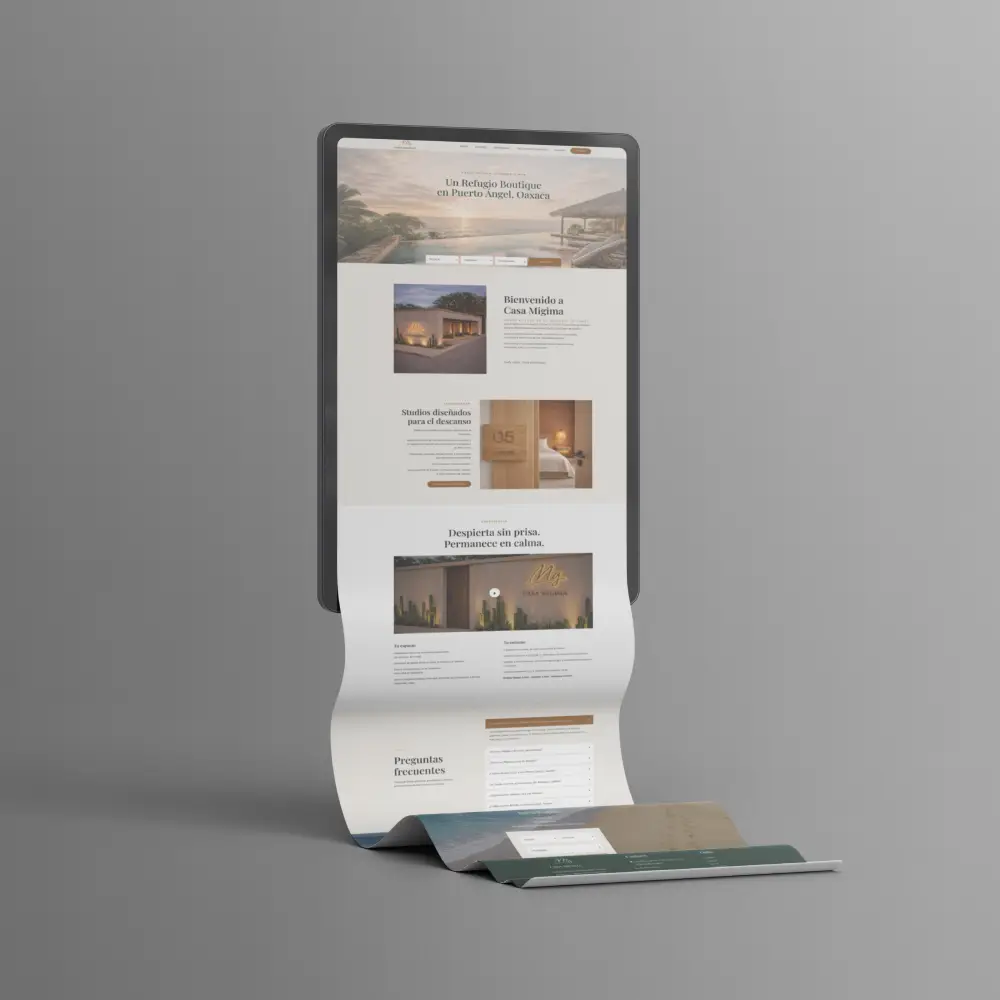 Casa Migima / Web & booking